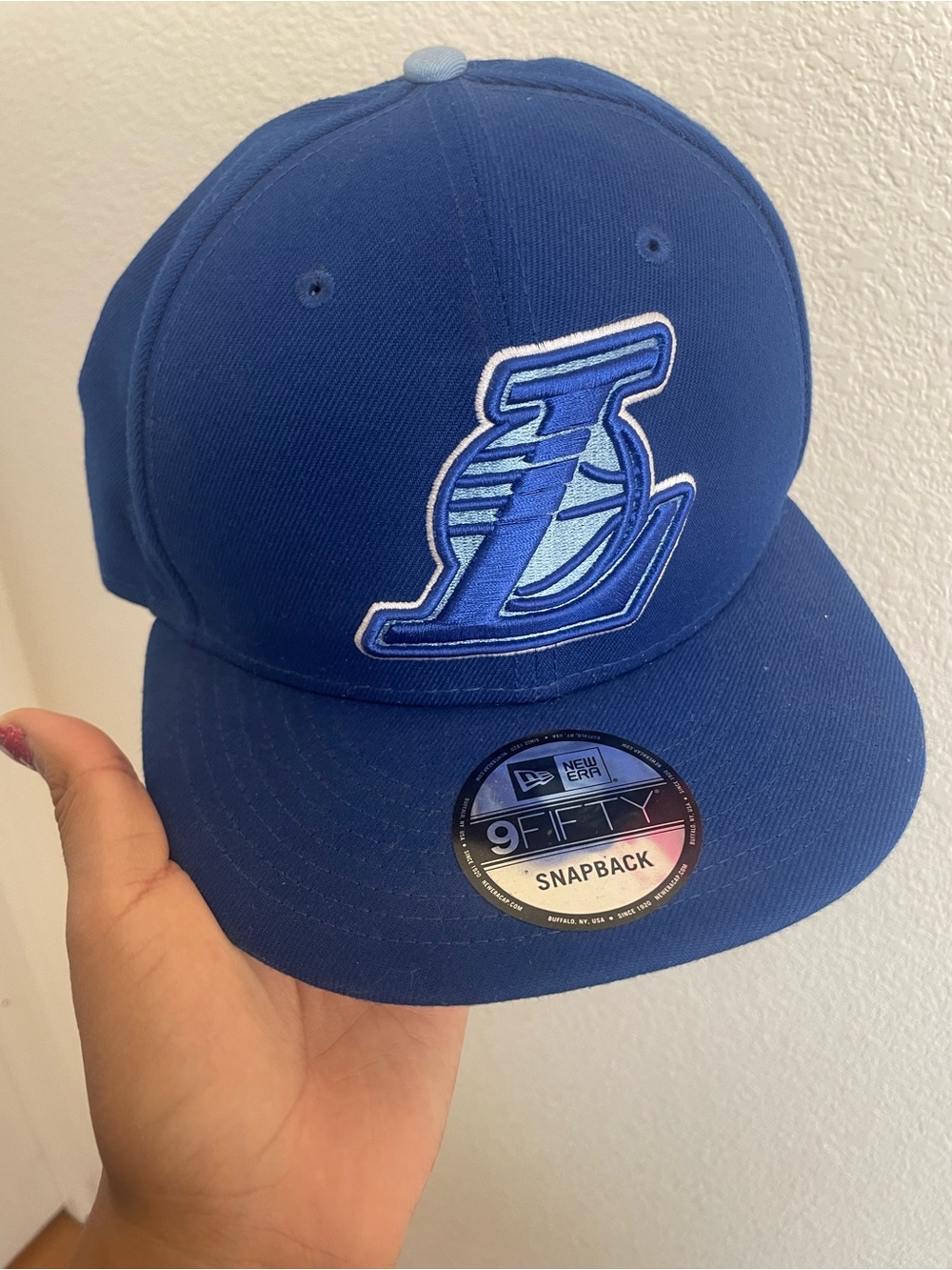 New Era Blue Los Angeles Lakers Snapback Hat